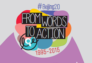 Beijing+20 For a feminist Europe banner