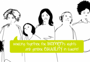 European Women Lobby Website banner